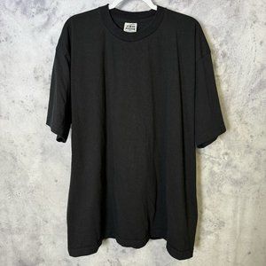 Vintage Pro 5 Athletic Blank T Shirt Mens 2XL Black K1